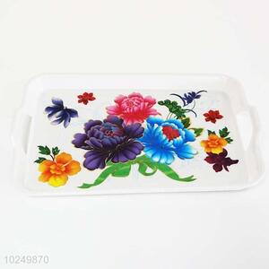 Promotional cheap price printing plastic salver