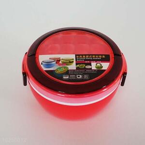 Non-toxic Red Plastic Lunch Box