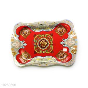 Hot Sale Color Printing Dinner Plate Metal Dishes