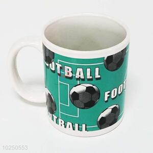 Football Pattern Ceramic Cup