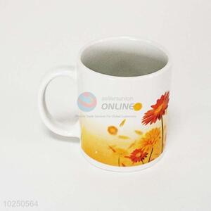 Sunflower Pattern Ceramic Cup/Mug Cup