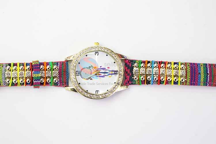 Wholesale Casual Bracele Watch For Girls/Fashion Quartz Wristwatch