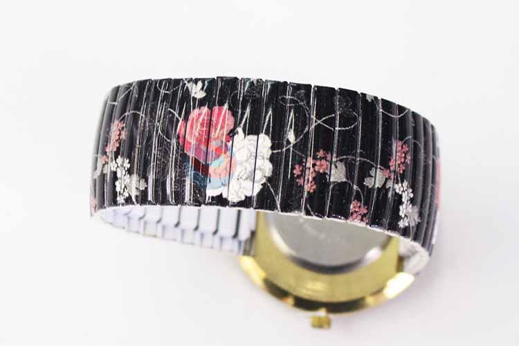 Flower Casual Bracele Watch For Girls/Fashion Quartz Wristwatch with Rhinestone