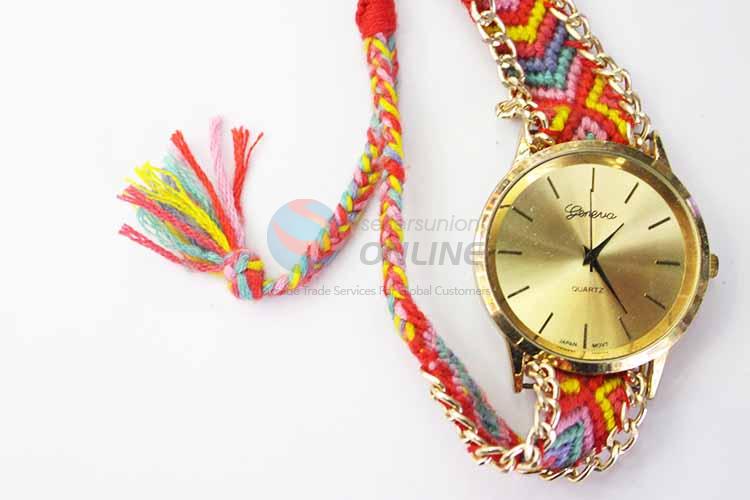 Classic Casual Bracele Watch For Girls/Fashion Quartz Wristwatch