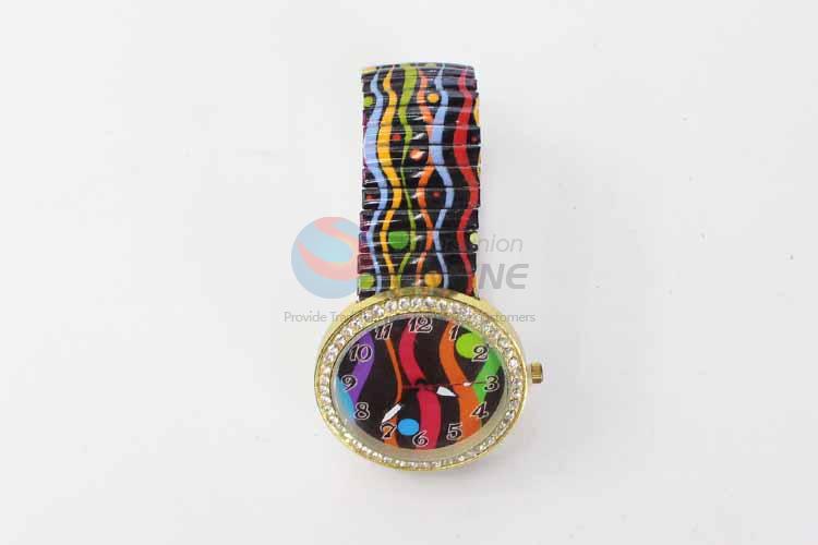 Colorized Casual Bracele Watch For Girls/Fashion Quartz Wristwatch