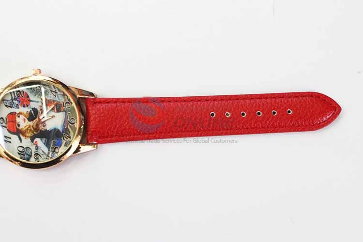 Cartoon Girl Casual Bracele Watch For Girls/Fashion Quartz Wristwatch