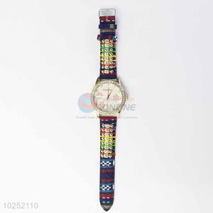 Flower Pattern Casual Bracele Watch For Girls/Fashion Quartz Wristwatch