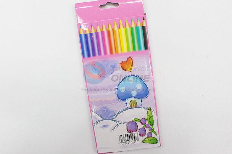 Yiwu Factory Wholesale Plastic Pens Colour Pencil Kid Gift