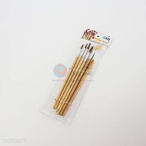 Hot selling custom 6pcs paintbrushes