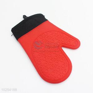 Hot sales good cheap red&black microwave oven mitt