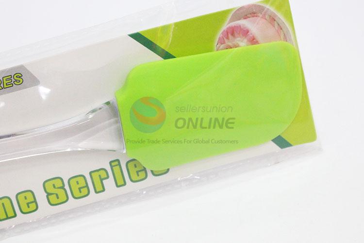 Hot sales best fashion style green silicone scraper