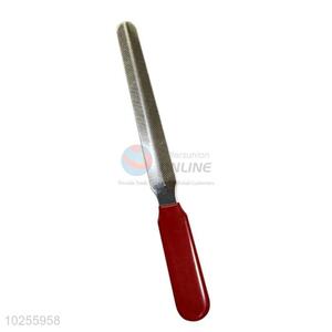 Red Plastic Handle Stainless Steel Nail File