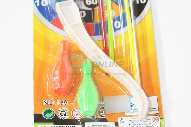 2017 Hot Plastic Sport Toys Arrow and Bow Set with Bowling