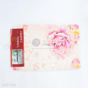 New Flower Printed High Quality Door Mat