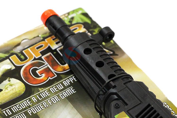 Factory Wholesale Black Vibrate Film Toy Gun for Sale