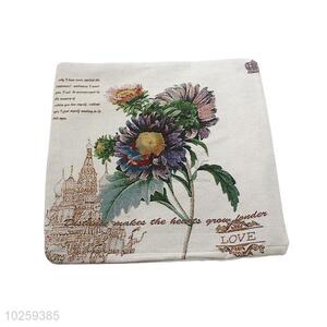 New Design Embroidered Boster Case Decorative Pillow Cover