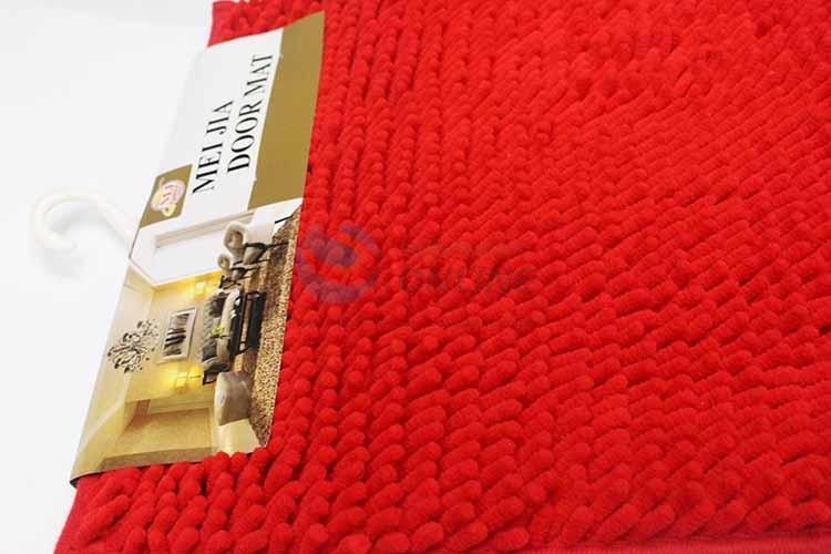 Pure Color Decorative Non-slip Front Floor Mat/Rectangular Door Mat