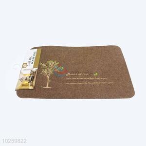 Tree Pattern Decorative Non-slip Front Floor Mat/Door Mat