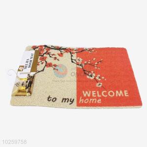 Flower Pattern Decorative Non-slip Front Floor Mat/Door Mat