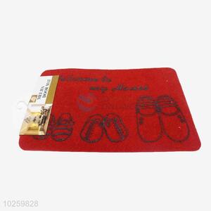 Slippers Pattern Decorative Non-slip Front Floor Mat/Door Mat