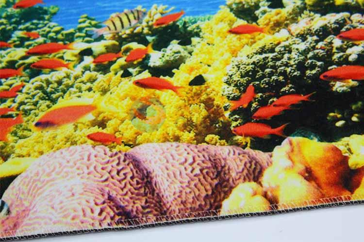 Fish Pattern Decorative Non-slip Front Floor Mat/Rectangular Door Mat