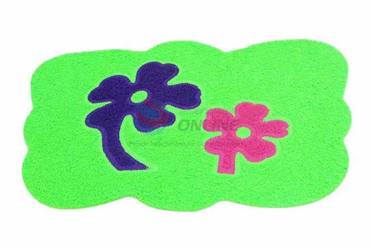 Flower Pattern Decorative Non-slip Front Floor Mat/Door Mat