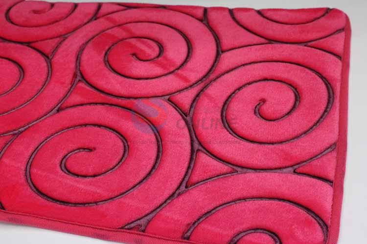 Circle Pattern Decorative Non-slip Front Floor Mat/Rectangular Door Mat