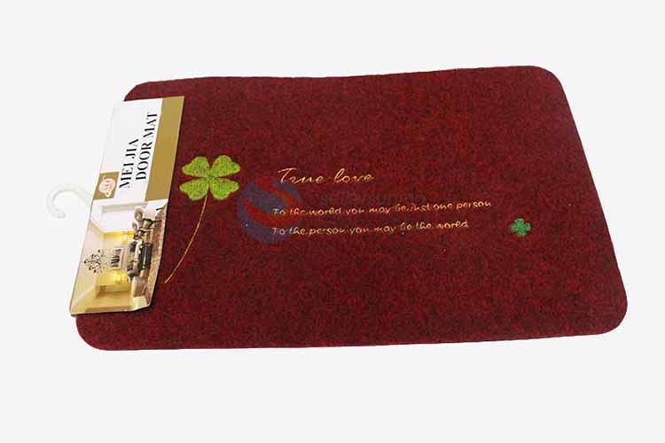 Clover Decorative Non-slip Front Floor Mat/Door Mat