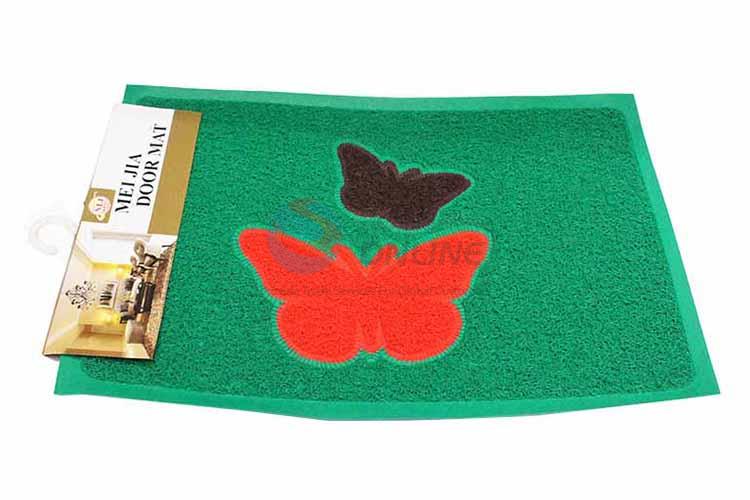 Butterfly Pattern Decorative Non-slip Front Floor Mat/Door Mat