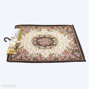 Flower Pattern Decorative Non-slip Front Floor Mat/Door Mat