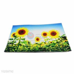 Sunflower Pattern Decorative Non-slip Front Floor Mat/Rectangular Door Mat