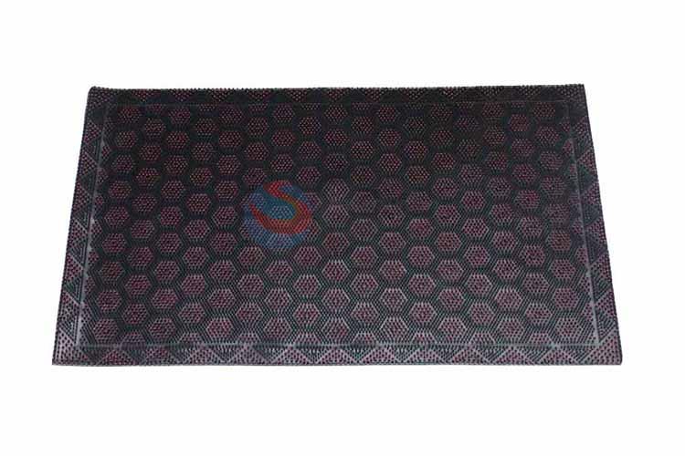 Hexagon Pattern Decorative Non-slip Front Floor Mat/Door Mat