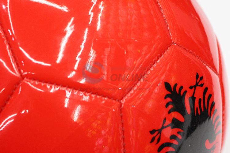 High Quality Artificial PU Football, Durable Sports Soccer with Rubber Liner