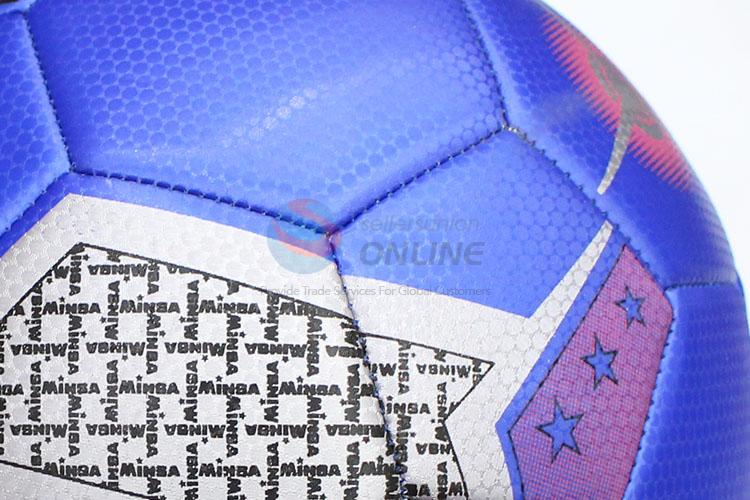 Wholesale Sports Balls with Straw Mat Grain, Soccer Ball with Rubber Liner