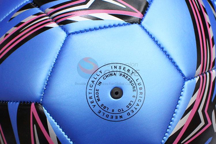 Popular Football with Straw Mat Grain, Training Equipment Soccer Balls with Rubber Liner