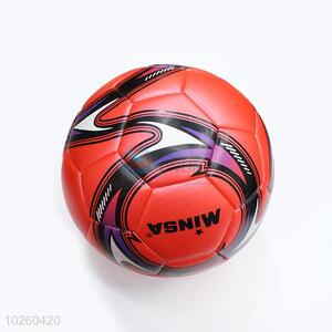 New Design Soccer Ball with Rubber Liner/Football with Straw Mat Grain