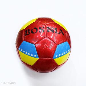 Super Qualiuty PU Soccer Ball Printed Footballs with Winding Liner