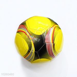 Fashion Style Sport Football with Rubber Liner, Soccer Ball  with Straw Mat Grain