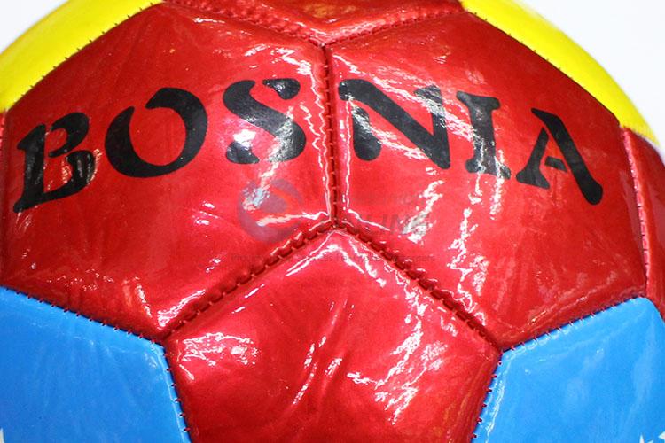 Cheap Price Artificial PU Soccer Ball Printed Footballs with Rubber Liner