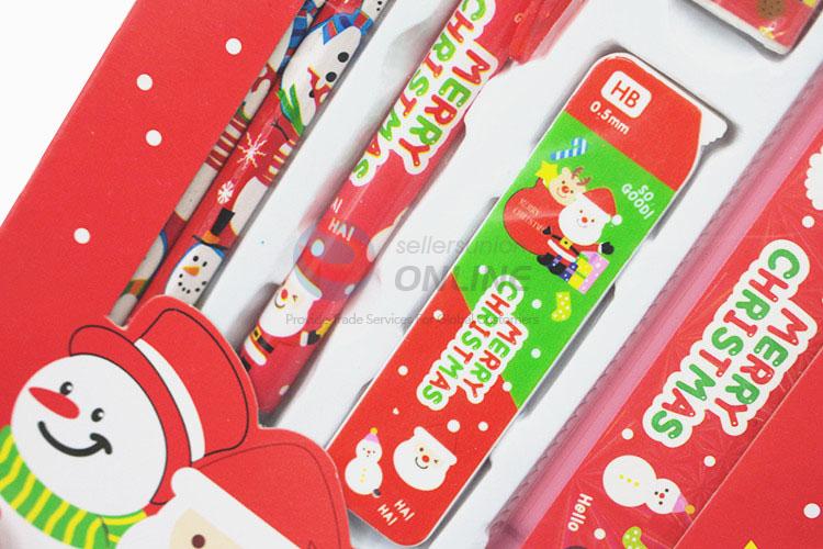 Factory sales cheapest xmas style stationary set for school