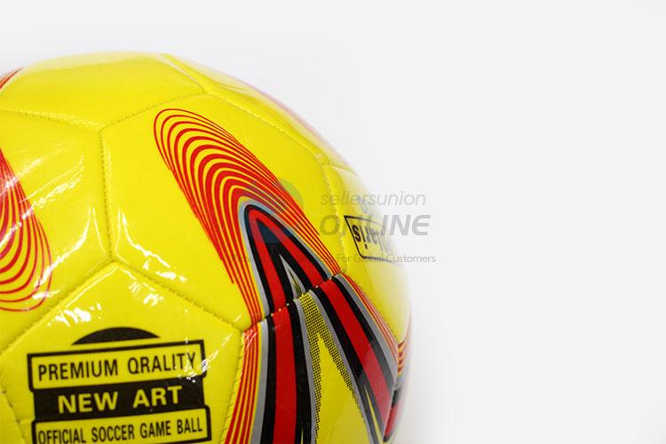 Cheap Promotional  Football Soccer Ball with Rubber Bladder