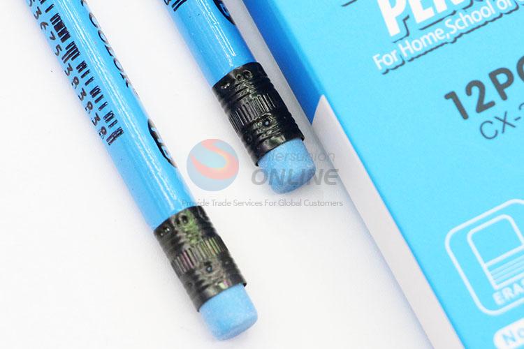 New Arrival 12pcs Triangular HB Pencils Set