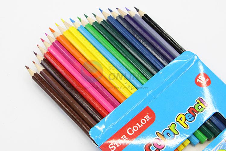 Good Quality 18 Colors Colored Pencils Set