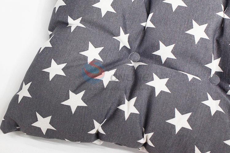 Popular style cheap white stars seat cushion