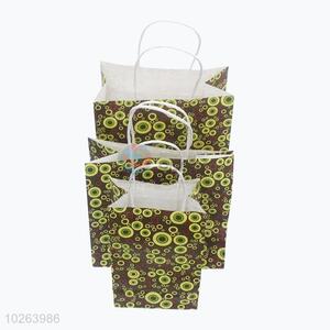 Newly style cool 3pcs kraft paper gift bags