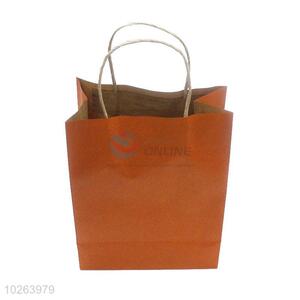 Simple style low price kraft paper gift bag