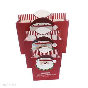 New style cool 3pcs red Christmas gift bags