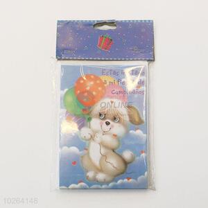 Cartoon Rabbit Pattern Greeting Card Creative Wishes Card/Birthday Greeting Card