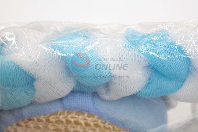 High Quality Scrubbers Shower Back Strap Bath Set