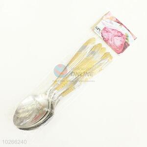 Hot-selling popular latest design 6pcs spoons